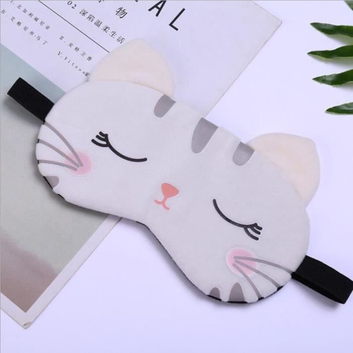 1 pièce Masque noir mignon à expression de dessin animé, anti