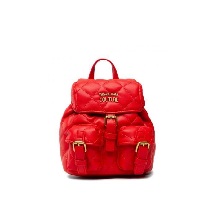 Mini bourse sac dos Versace Jeans Femme U Rouge Achat