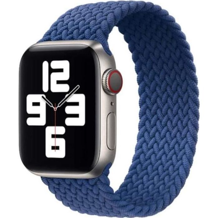 Bracelet apple 2025 watch bleu