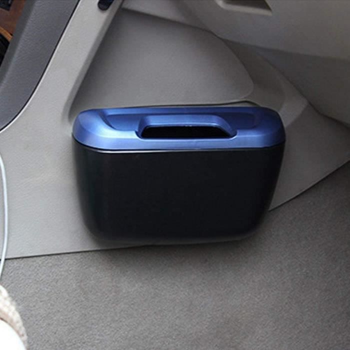 Poubelle Pour Voiture Poubelle Voiture Pliable Noire - Rangement étanche Pour Siège Et Console - Multi-usage Organisateur Voiture