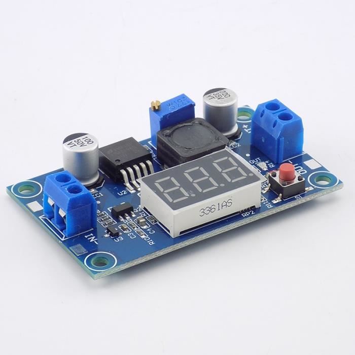 Alimentation 12V 30A Compacte Réglable - Transformateur LED Bande, Convertisseur Tension Stable, Protection Surcharge