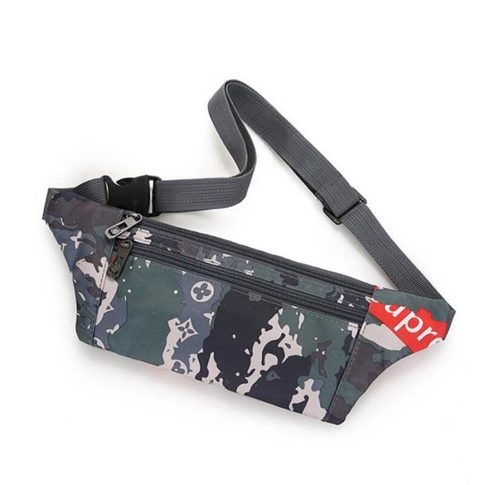 Sac Banane étanche 6L – PVC, IPX7, Fermeture étanche, Fenêtre Tactile, Pour Surf, Rando, Rafting, Natation – Vert !