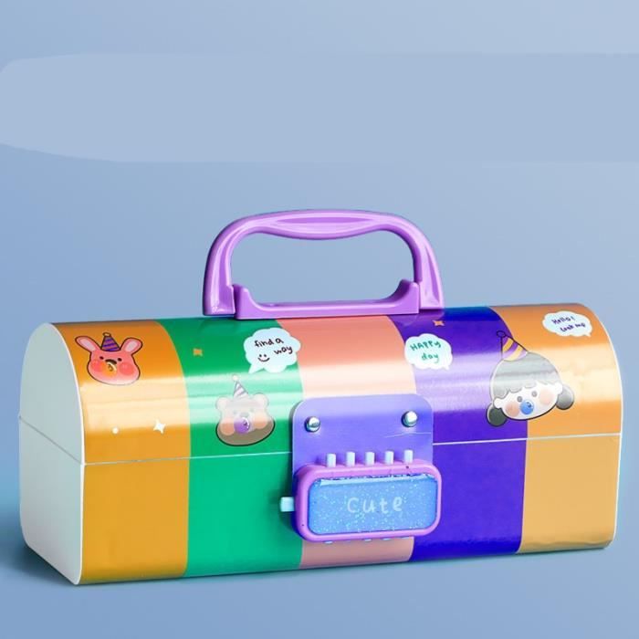 Senrise Lot De 2 Trousses À Crayons En Plastique Pour Stylos, Stylos, Fournitures Scolaires Pour