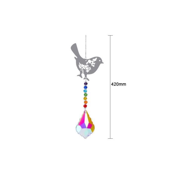 VALINK Attrape-soleil En Cristal - Arbre De Vie - Carillon à Vent En