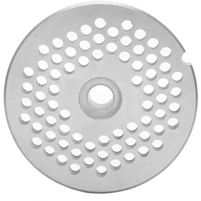 Plaque De Hachoir à Viande - Acier Inoxydable - Diamètres 6/8/10/12/18 Mm - Accessoire De Rechange