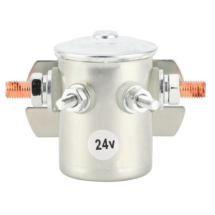 Relais Solénoïde 24V 200A Normalement Ouvert – Démarreur Moteur Hydraulique Étanché Pour Camion Et Véhicules Lourds