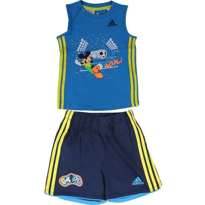 Ensemble short adidas bebe sales