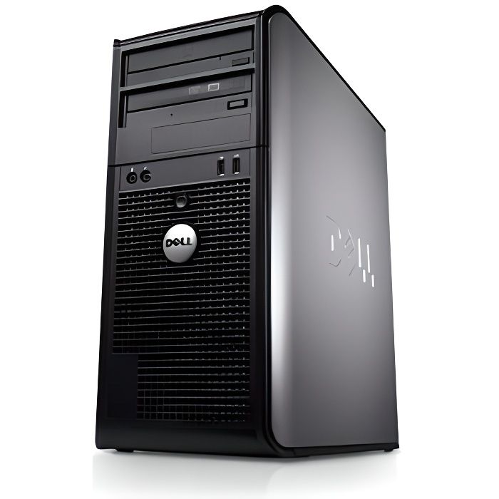 Dell Optiplex 780 – Windows 7 – CD 4GB 160GB – Ordinateur Tour Bureautique PC