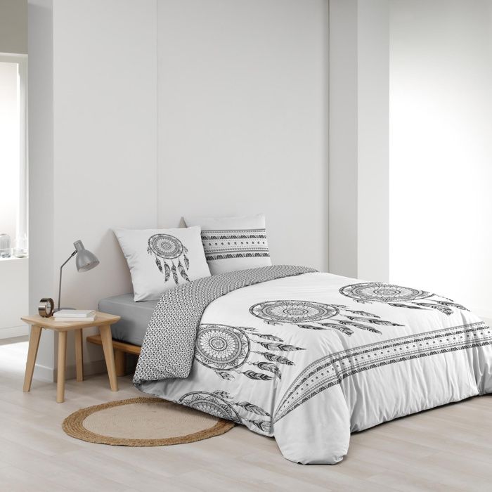 LOVEROGD Attrape-rêves Housse De Couette 3 Pièces Parure De