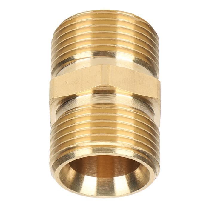 Adaptateur En Acier Inox Pour Nettoyeur Haute Pression - Convertisseur M22 14mm Femelle Vers 3/8" Femelle