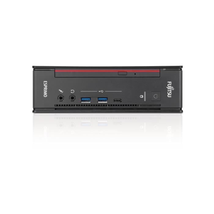 Vente Ordinateur de bureau Fujitsu ESPRIMO Q958 Intel® Core ™ i5 de 9e génération i5-9500T 8 Go DDR4-SDRAM 512 Go SSD Noir, Rouge Mini PC pas cher Vente Ordinateur de bureau Fujitsu ESPRIMO Q958 Intel® Core ™ i5 de 9e génération i5-9500T 8 Go DDR4-SDRAM 512 Go SSD Noir, Rouge Mini PC pas cher