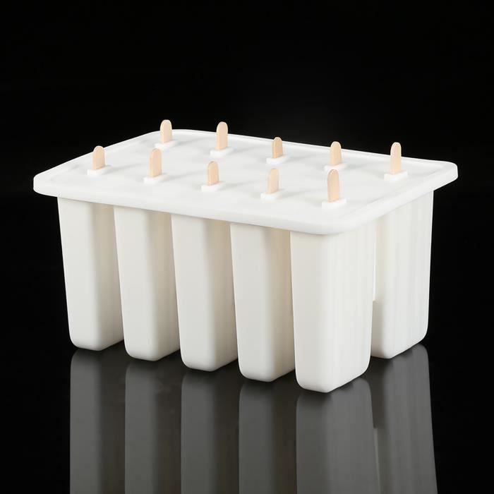 8 Cells-B)Moule à crème glacée en Silicone 4 cellules/8 cellules, fabricant de glace à faire