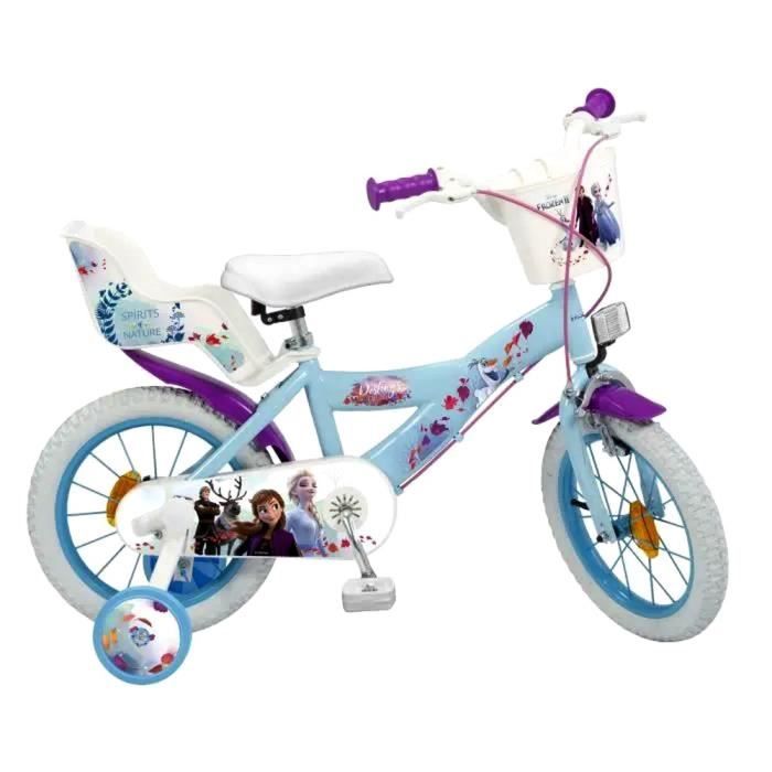 Velo 14 pouces Frozen 2 Disney Licence La Reine des Neiges B GUIZMAX