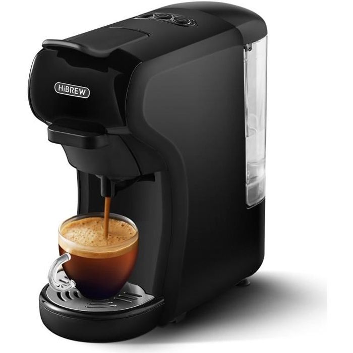 Machine à café expresso - HiBREW - H1 - 4 en 1 - 19 Bar - Compatible Nespresso et Dolce Gusto