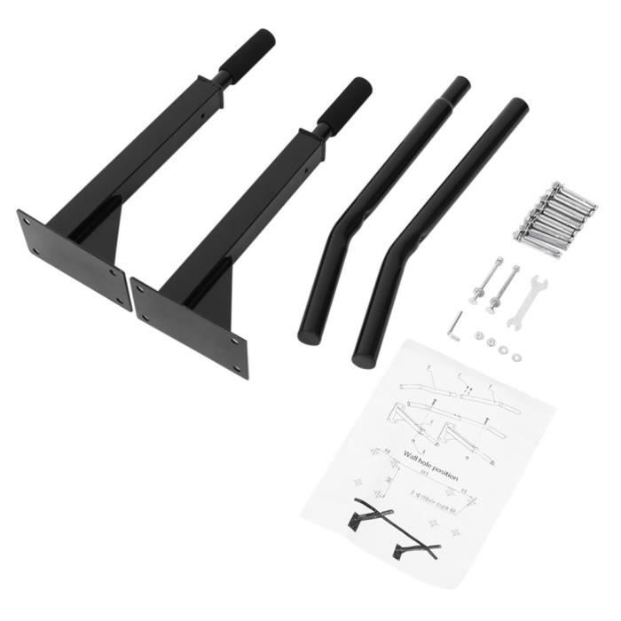 Barre De Traction Porte 90 Cm – Barre Fixe Réglable Gym Maison, Poignées Mousse Antidérapantes, Charge Élevée Pour Tractions & Exos Haut Du Corps