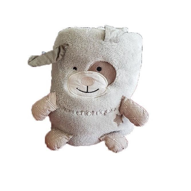 Doudou Histoire D Ours Doudou Histoire D Ours Chien Gris Couverture Cdiscount Puericulture Eveil Bebe