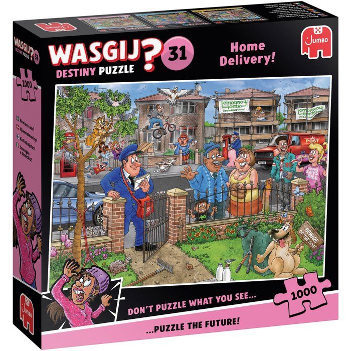 Puzzle JUMBO WASGIJ DESTINY 31 Livraison à domicile ! 1000 pièces Dès