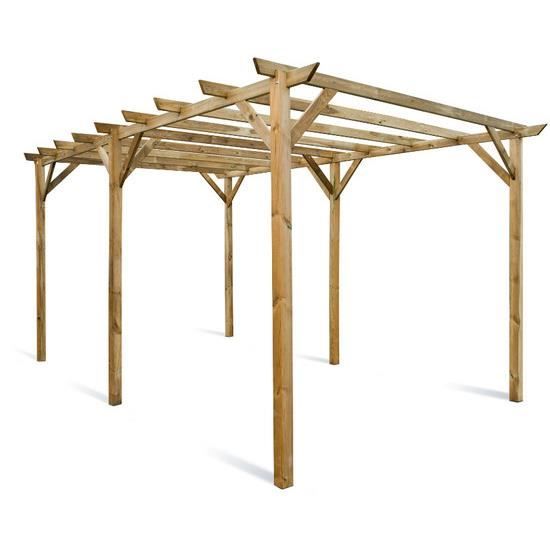 Pergola En Bois Maranello 300 X 500 X 244 Cm Achat Vente Pergola Pergola En Bois Maranello 3 Cdiscount