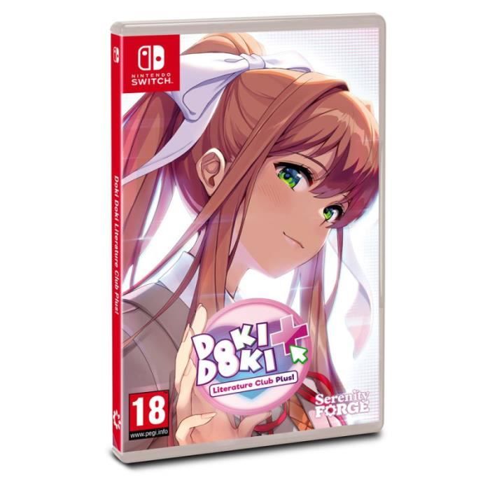 Jeu - Meridiem Games - Doki Doki Literature Club Plus! - Nintendo Switch - Non compatible VR - Non en ligne