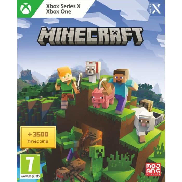 Microsoft Minecraft + 3500 Minecoins-Jeu-Xbox Series X