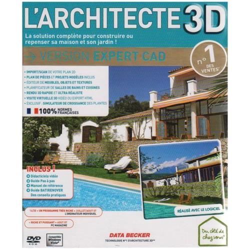L Architecte 3d Expert Cad Pc Prix Pas Cher Cdiscount