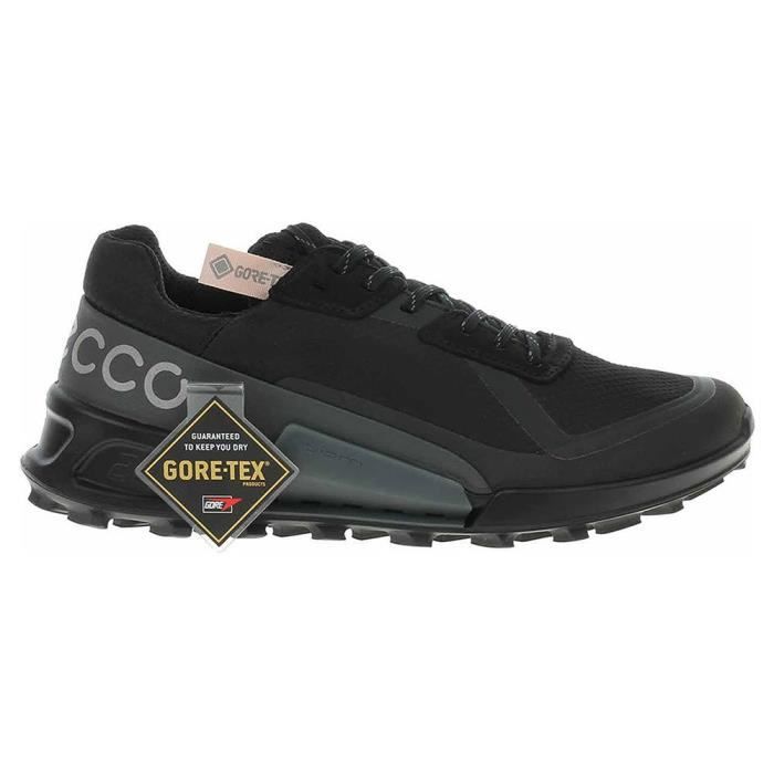 chaussures de running - ecco - biom 21 x country - femme - noir - drop 9mm