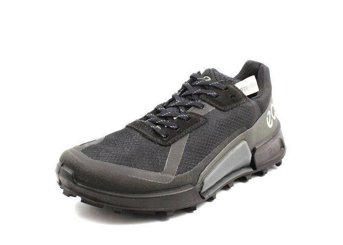 chaussures de running - ecco - biom 21 x country - femme - noir - drop 9mm