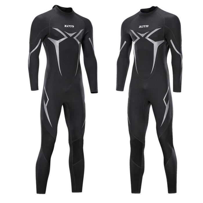 3mm wetsuit hommes chaud ultra stretch résistant à l'usure natation snorkeling
