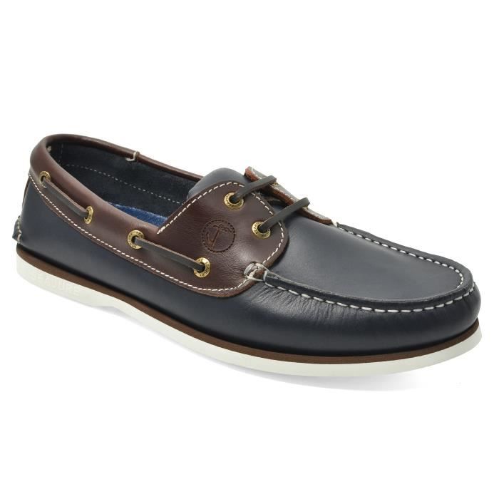 Chaussure bateau hotsell homme bleu marine