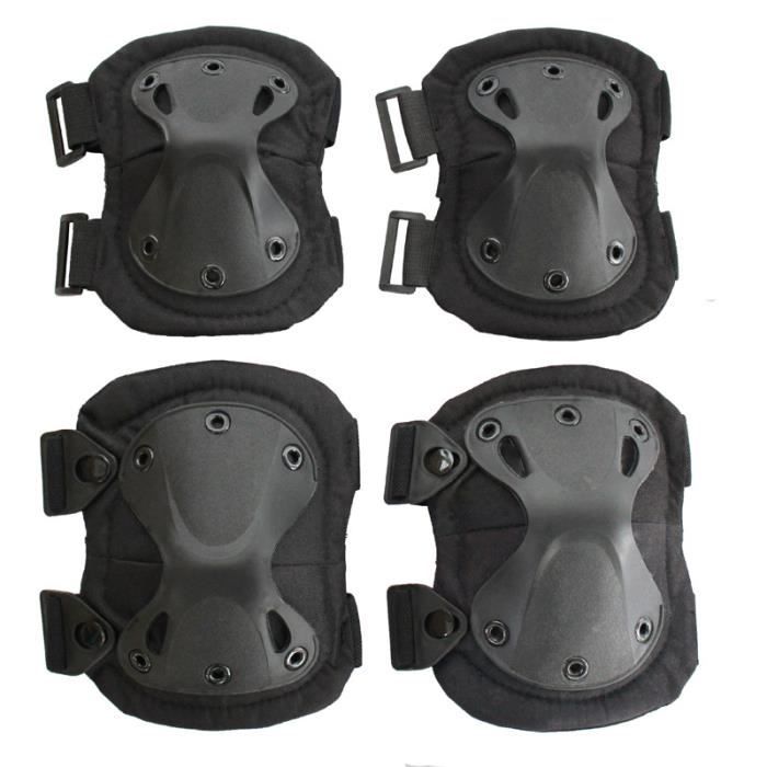 Protège-fesses + Genouillères Ski/snowboard – Design Panda, Rembourré, Anti-froid, Pour Roller, Trottinette, Adultes 40-60kg - 8