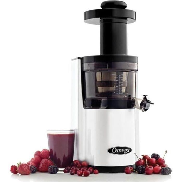 Destockage OMEGA VSJ843 Extracteur de jus vertical Blanc extracteur