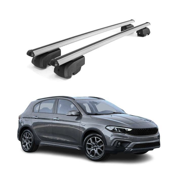 Barres de toit Aluminium Fiat Panda Cross à partir de 2014