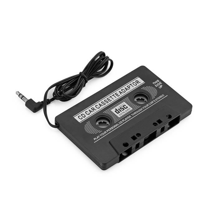 Universel Noir Audio De Voiture Cassettes Adaptateur Émetteurs