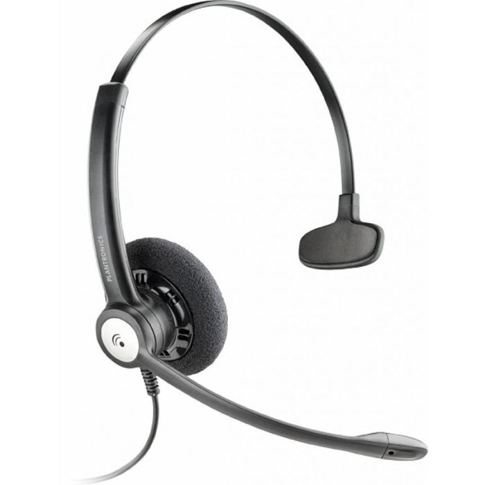 Poly Micro-casque PLANTRONICS Entera USB HW111N-USB - Sur-oreille - Filaire - vue 2