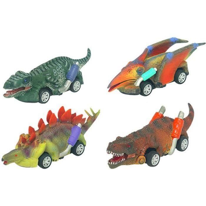 EVO Battery Cars - Véhicule De Voiture Pour Enfant - Quad Dinosaure Avec Son Rugissant