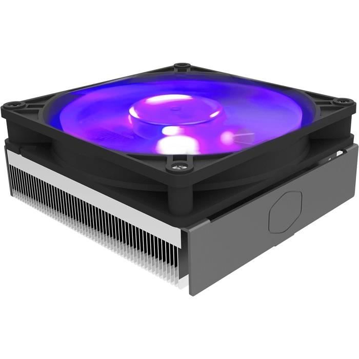 Ventilateur De Refroidissement Pour GPU - Aluminium, 55x55x12 Mm, Silencieux, Compatible Avec Espacement Des Trous De 5,5 Cm