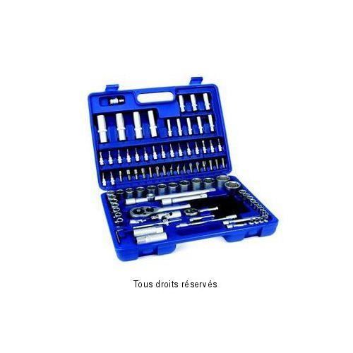 Coffret De Douilles Et Embouts Avec Cliquet - Neuf Avec Garantie 10 Ans - Marque Bruder Mannesmann