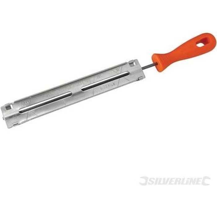 5x Tronçonneuse Aiguiseur meule Burr Fichier 4.8 mm 3//16 tronçonneuse affûtage