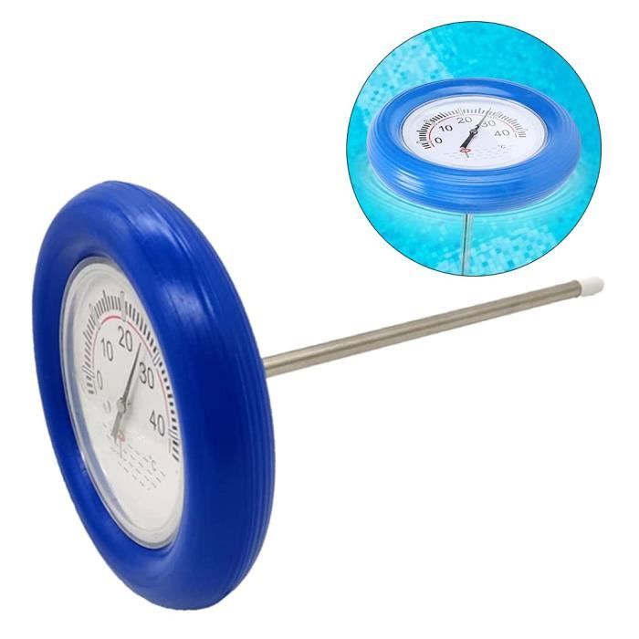 Thermomètre Flottant Pour Piscine Et Spa - Grand Cadran Facile à Lire - En PVC Résistant