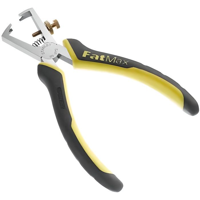 Pince à dénuder - STANLEY - FATMAX 170mm - A cheville - Protection électrique