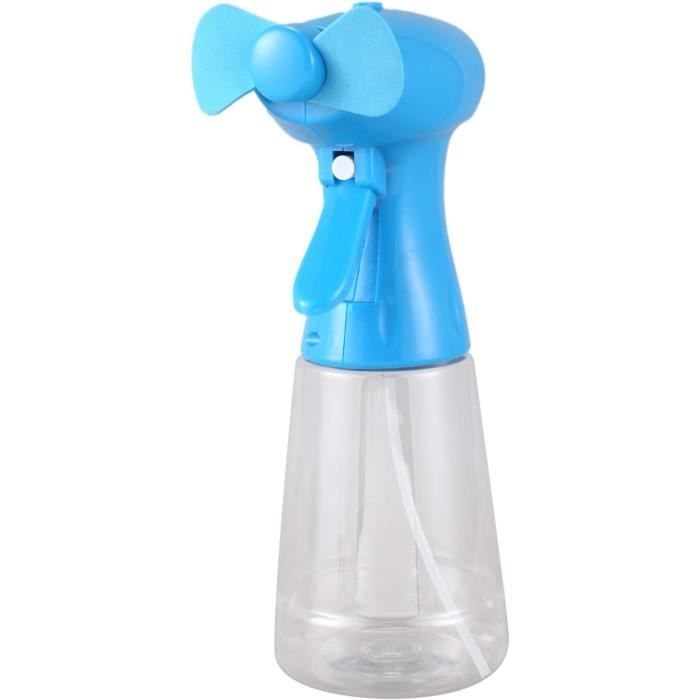 Ventilateur Brumisateur Rechargeable 8000mAh Avec Réservoir 600mL - 8 Pouces, 3 Vitesses, Idéal Maison/bureau/camping
