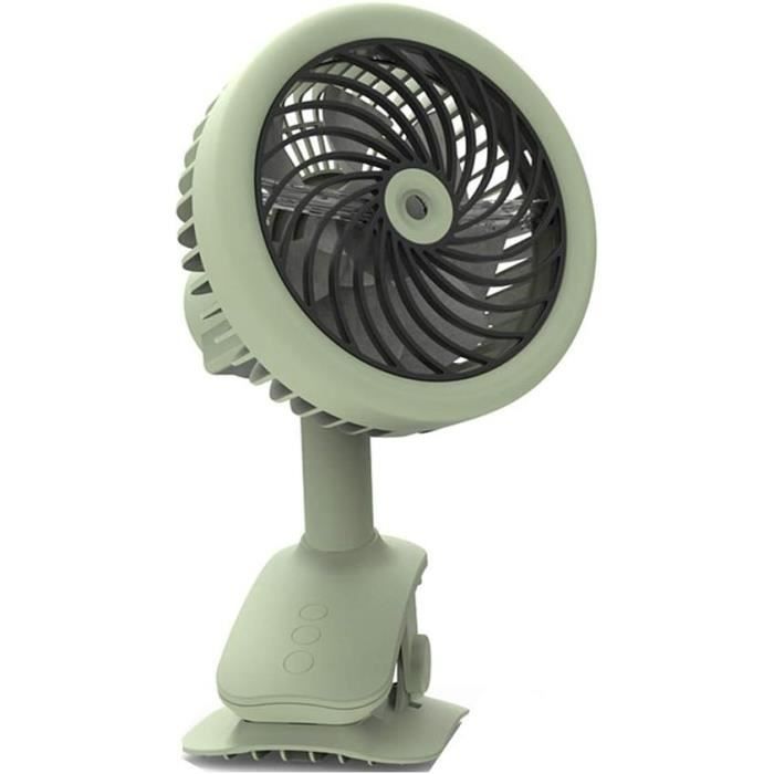 Pink Ventilateur Portatif à Enroulement Pour Poussette De Bébé USB Petit Muet Mini Poulpe