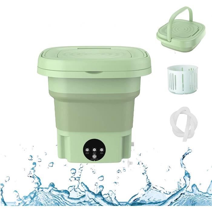 Mini Machine À Laver Mini Lave-Linge Multifonction Pliable, Fonction De