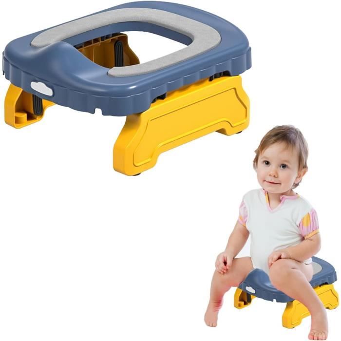Pot Bébé Portable BBWELL 3en1 - Siège Toilette Pliable Pour Voyages Garçons/filles
