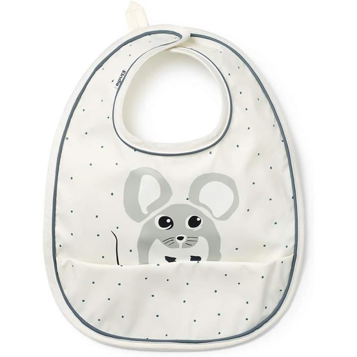 Bavoir Bébé Imperméable Souple Récupérateur - Design Scandinave - Forest  Mouse Max, Gris[P2281] - Cdiscount Puériculture & Eveil bébé