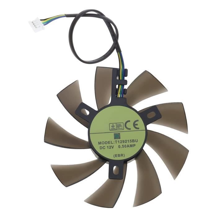 Ventilateur De Carte Vidéo 4 Broches The Lord Of The Tools - Compatible Zotac GTX 1060 3Go / 1060 Mini