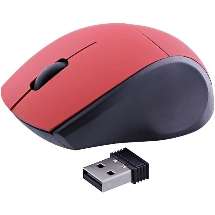 Tnb - Tnb Miny - Souris Sans Fil Compacte - Rouge[M386] - Cdiscount ...