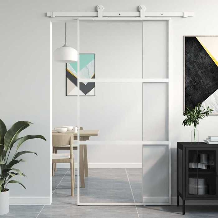 Porte coulissante vidaXL 90x205 cm - vue 7