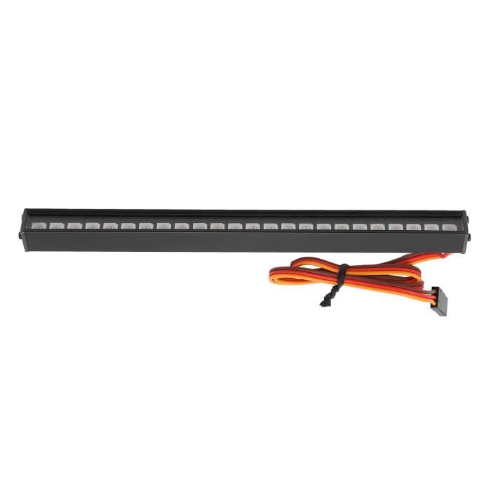 Barre Lumineuse LED Pour Véhicule RC 1/10 - Néon Style Metal - Compatible Axial Et Autres