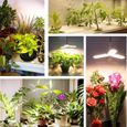 Lampe de Croissance pour Plantes, E27 150W Lampe pour Plante 414 LEDs Lampe Horticole 180° Enluminure Secteur Spectre Complet p[126]-1